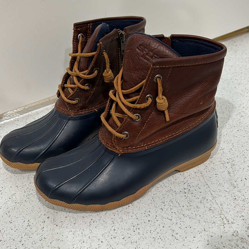 Sperry Duck Boots, women’s size 6.5!
